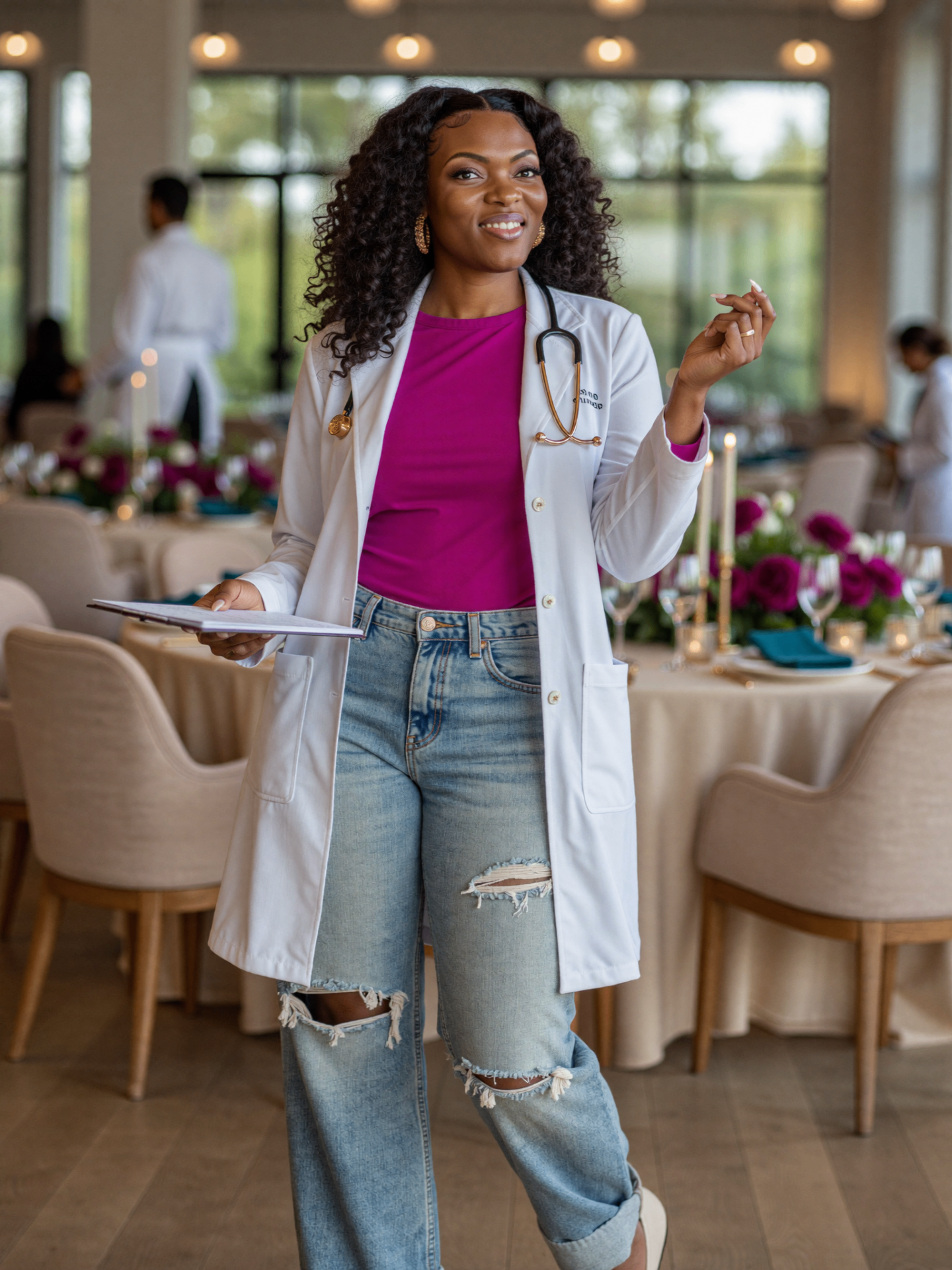 Dr. Ash providing luxury event planning and advisory services
