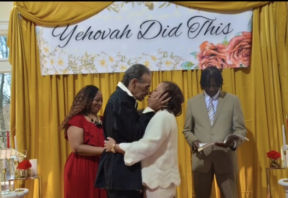 Yehovah Did This — intimate vow renewal ceremony